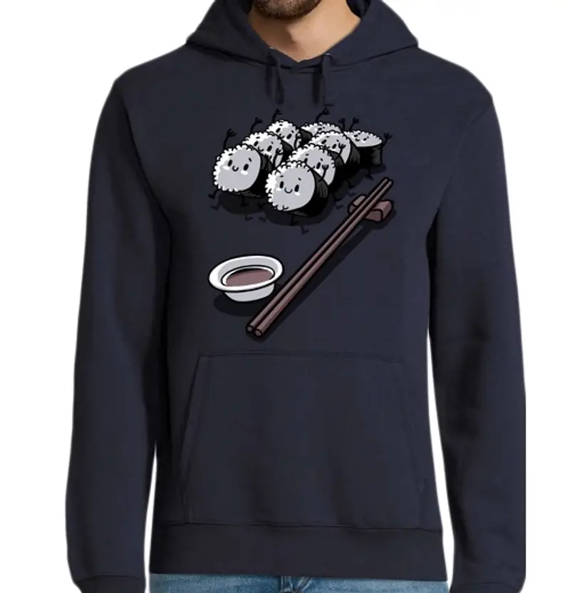 Felpa uomo con cappuccio Uomo, felpa con cappuccio, blu marino