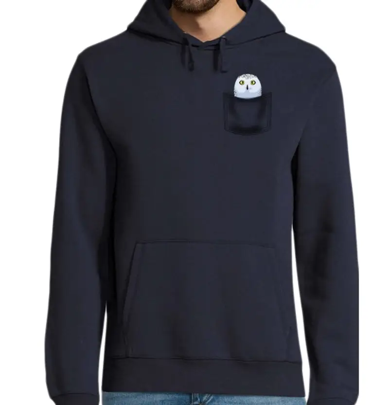 Felpa uomo con cappuccio Uomo, felpa con cappuccio, blu marino