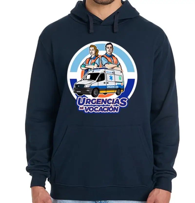 Felpa uomo con cappuccio Uomo, felpa con cappuccio, blu marino