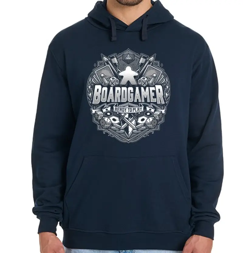 Felpa uomo con cappuccio Uomo, felpa con cappuccio, blu marino