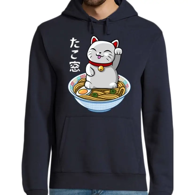 Felpa uomo con cappuccio Uomo, felpa con cappuccio, blu marino