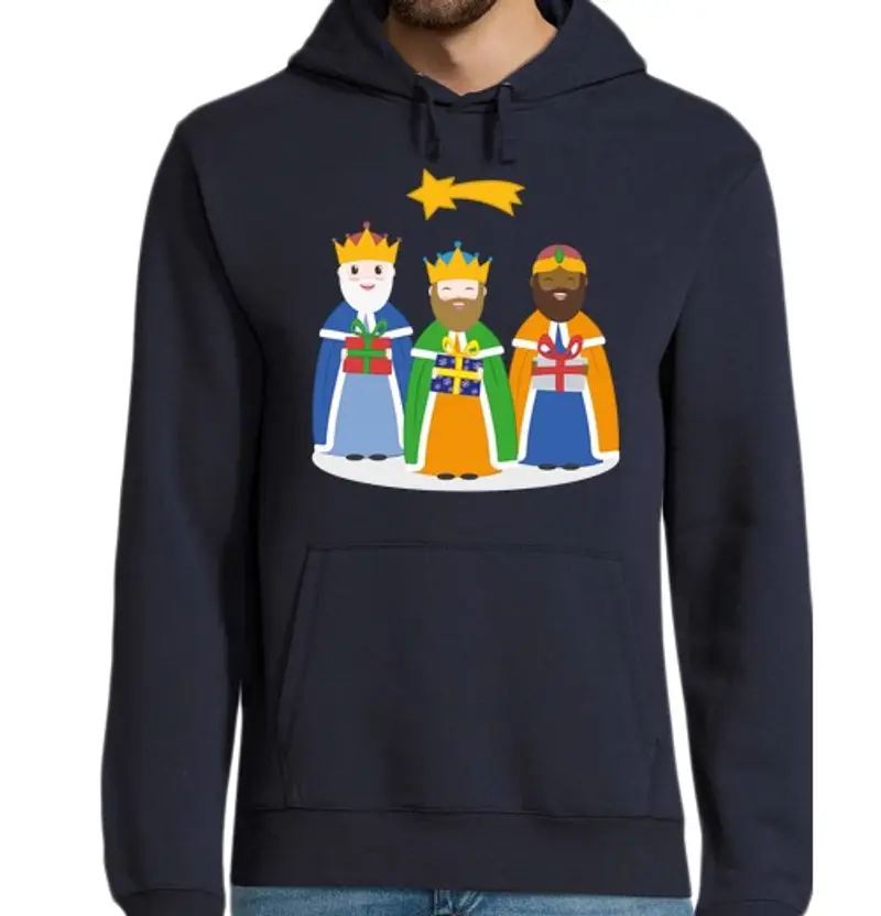 Felpa uomo con cappuccio Uomo, felpa con cappuccio, blu marino