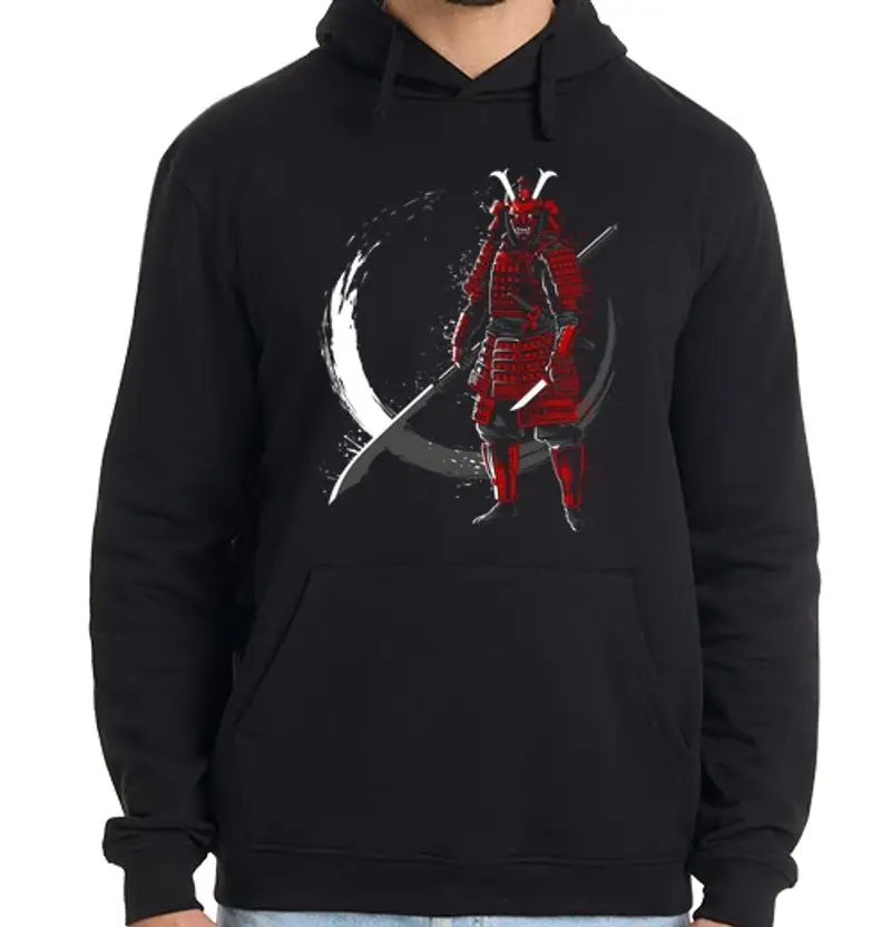 Felpa uomo con cappuccio Uomo, felpa con cappuccio, nera