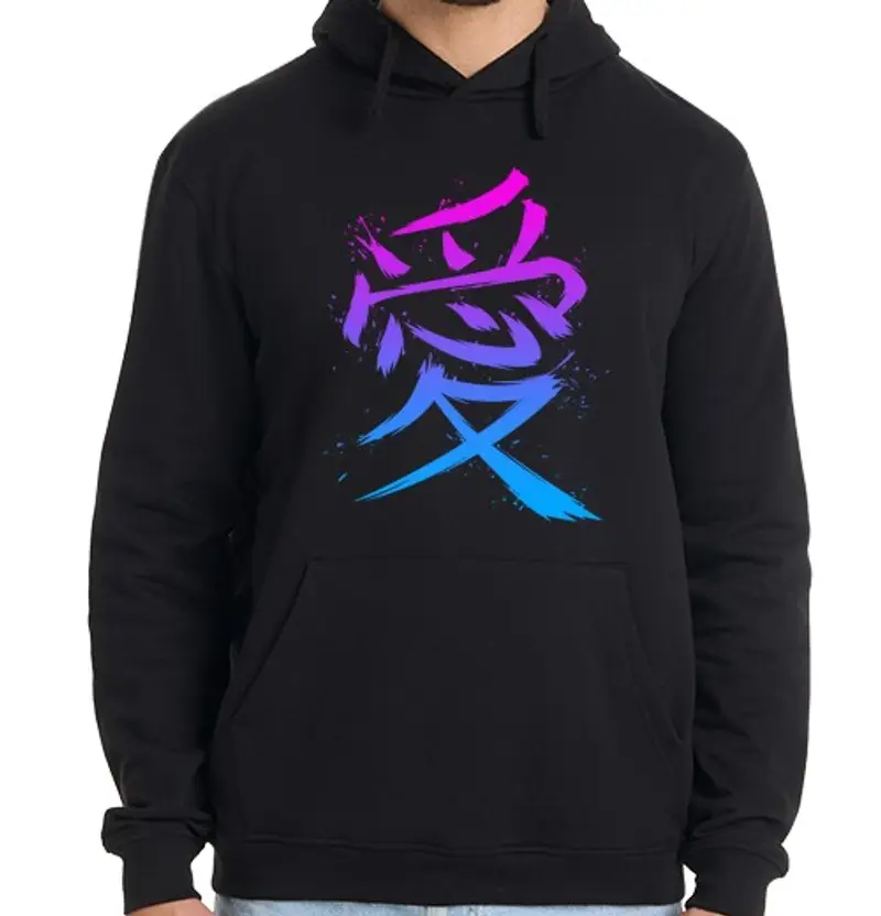 Felpa uomo con cappuccio Uomo, felpa con cappuccio, nera