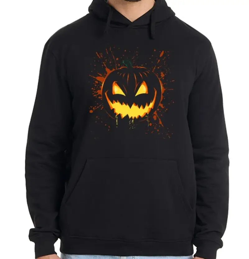 Felpa uomo con cappuccio Uomo, felpa con cappuccio, nera