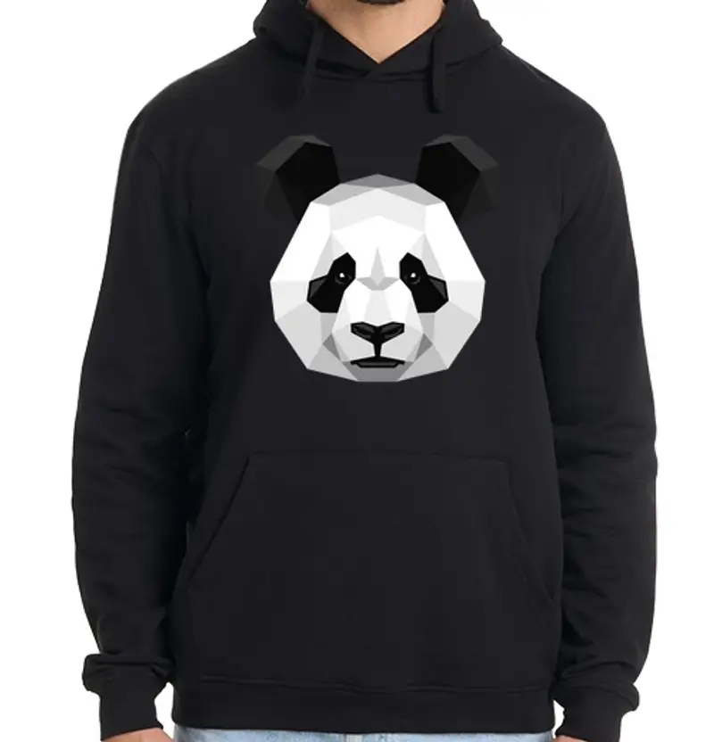 Felpa uomo con cappuccio Uomo, felpa con cappuccio, nera