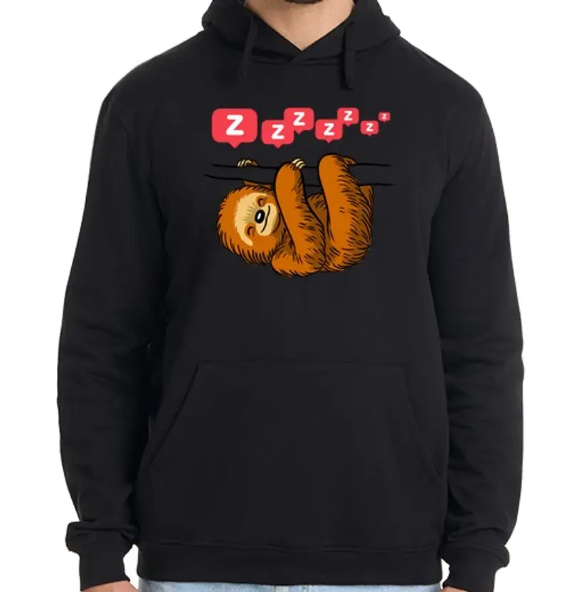 Felpa uomo con cappuccio Uomo, felpa con cappuccio, nera