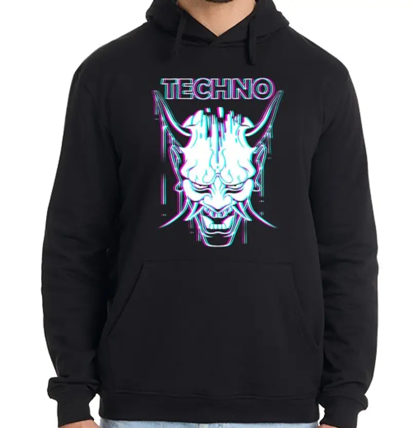 Felpa uomo con cappuccio Uomo, felpa con cappuccio, nera