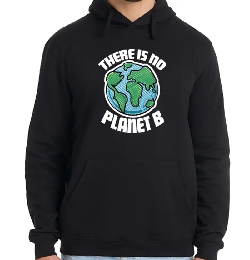 Felpa uomo con cappuccio Uomo, felpa con cappuccio, nera