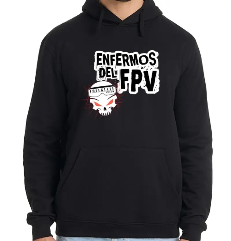 Felpa uomo con cappuccio Uomo, felpa con cappuccio, nera