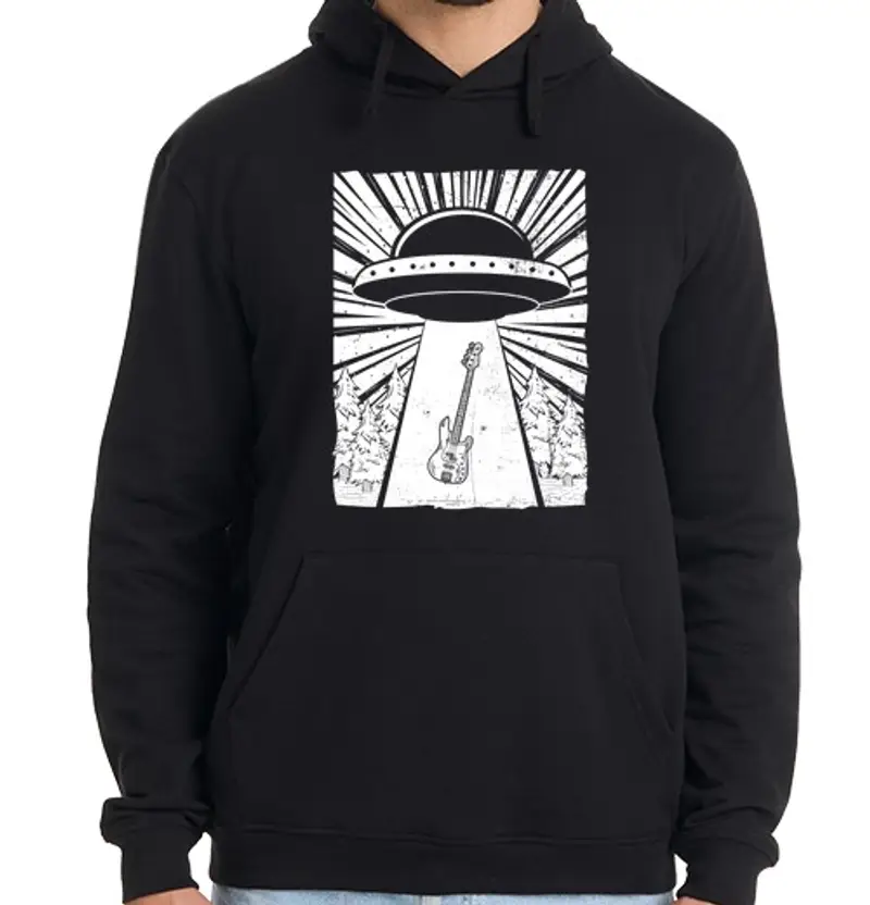 Felpa uomo con cappuccio Uomo, felpa con cappuccio, nera