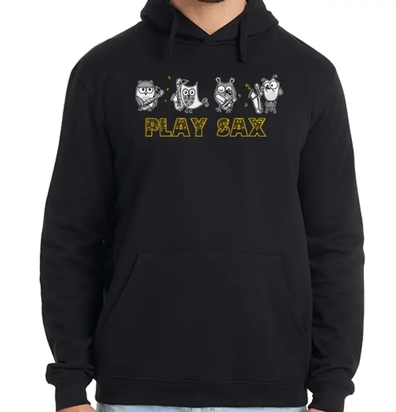 Felpa uomo con cappuccio Uomo, felpa con cappuccio, nera