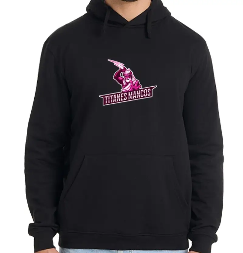 Felpa uomo con cappuccio Uomo, felpa con cappuccio, nera