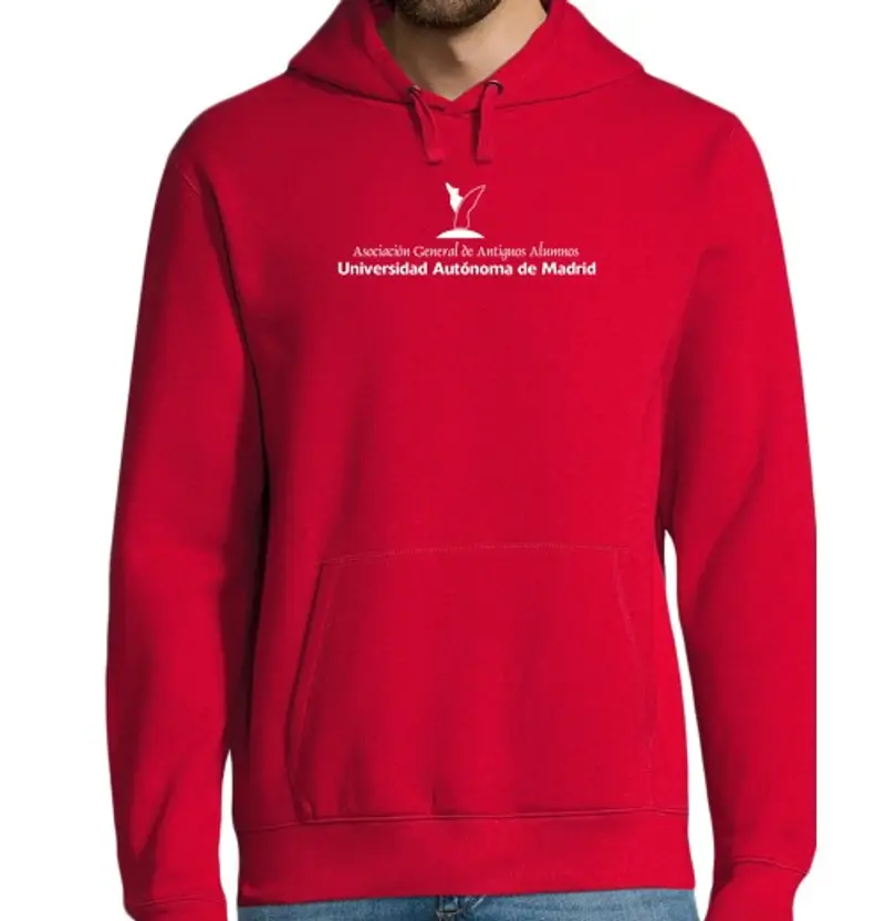 Felpa uomo con cappuccio Uomo, felpa con cappuccio, rossa