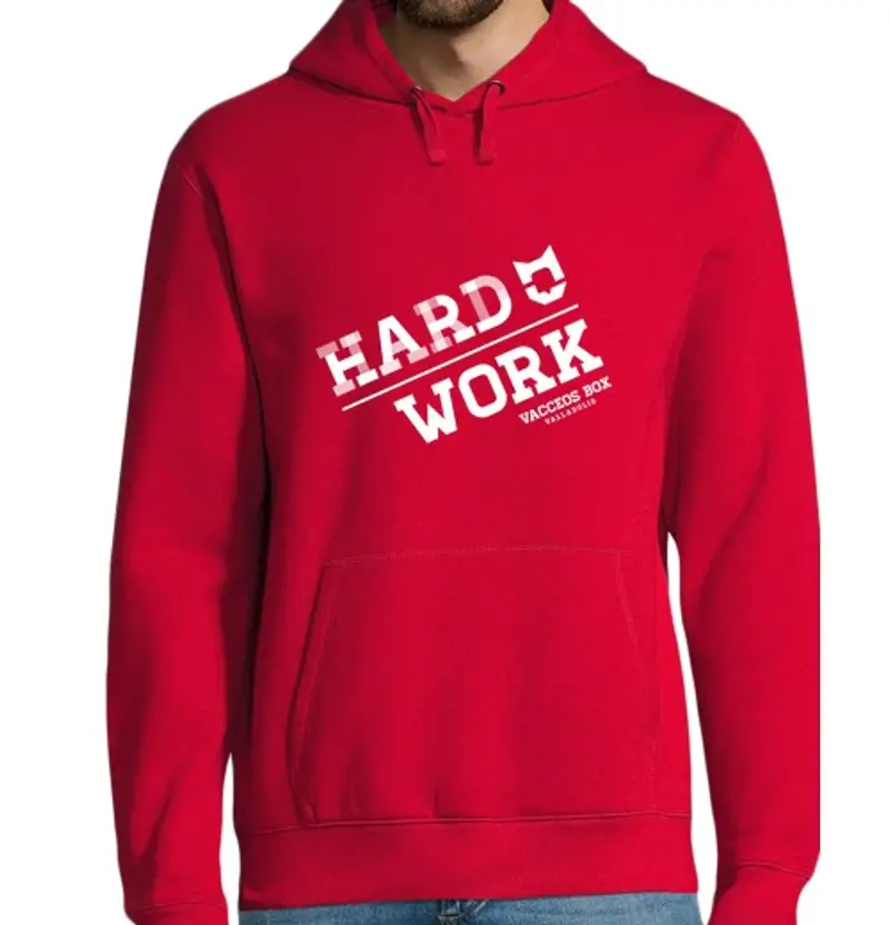 Felpa uomo con cappuccio Uomo, felpa con cappuccio, rossa