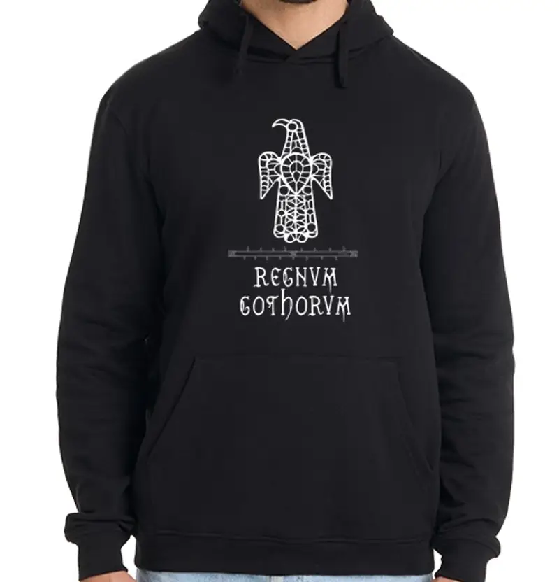 Felpa uomo con cappuccio Visigoti w