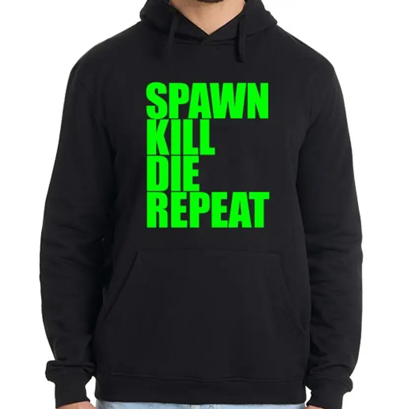 Felpa uomo con cappuccio vita shooter - Acido versione