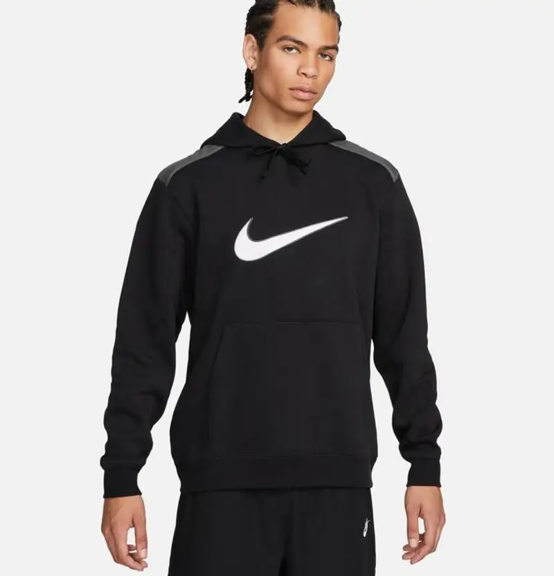 Felpa uomo nike dri-fit fitness - nero |  Nike
