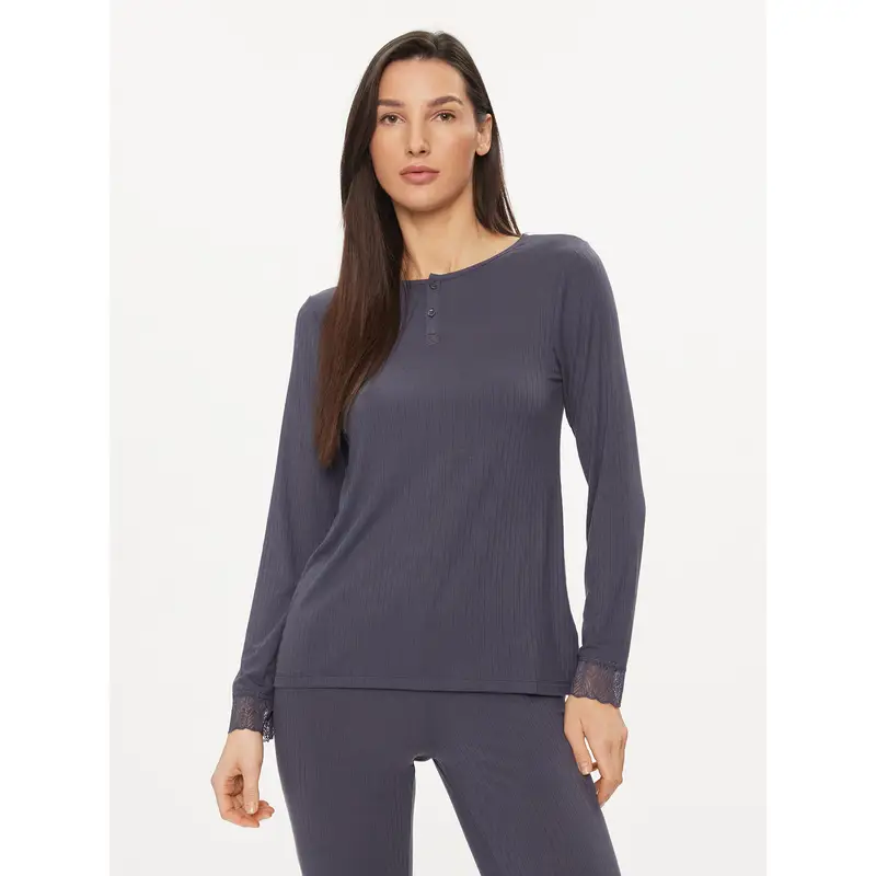 Maglietta del pigiama Laurel FNAEJ0 Blu scuro Regular Fit