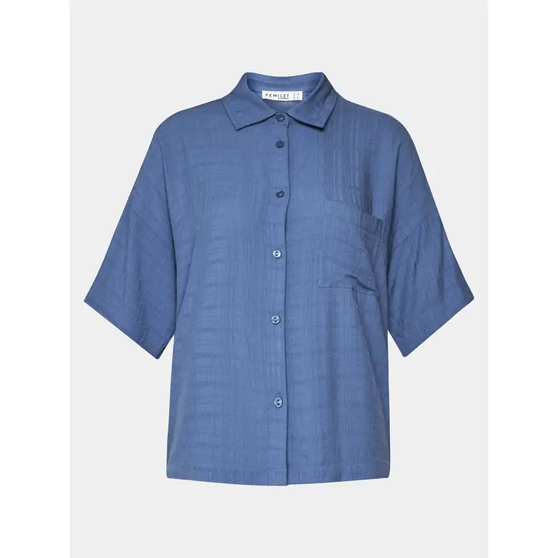 Maglietta del pigiama Layla FNAGJ5 Blu Regular Fit