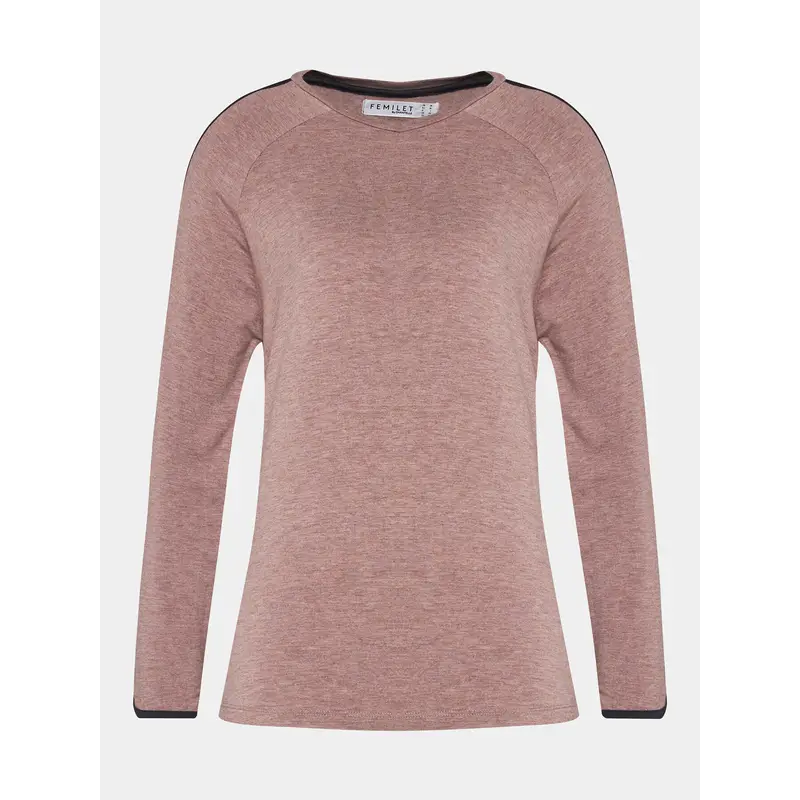 Maglietta del pigiama Mabel FN8120-02R Rosa Regular Fit