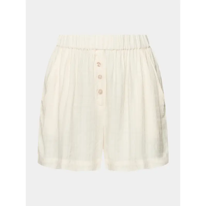 Pantaloncini del pigiama Layla FNAGE5 Écru Regular Fit Écru