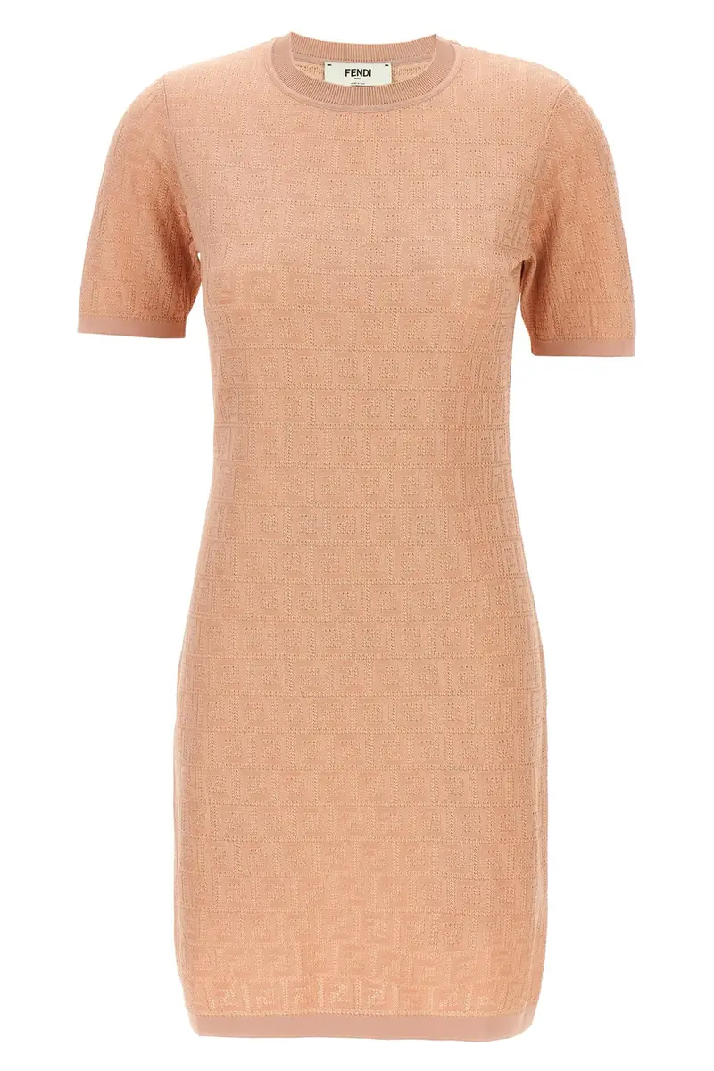 Abito Cotone Ff Rosa