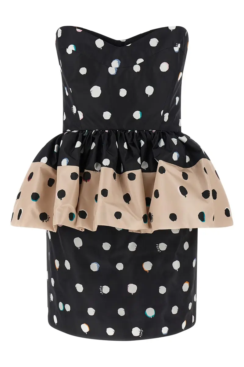 Abito Falena Dots Nero