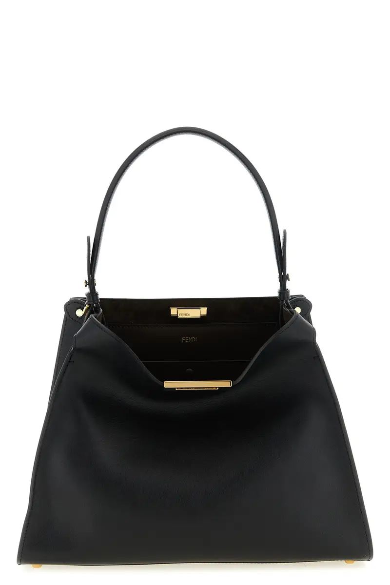 Borsa A Mano Fendi Way Media Nero