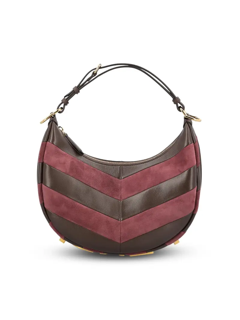 Borsa Fendigraphy Small MARRONE