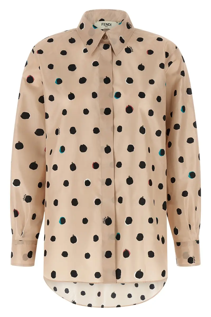 Camicia Falena Dots Rosa
