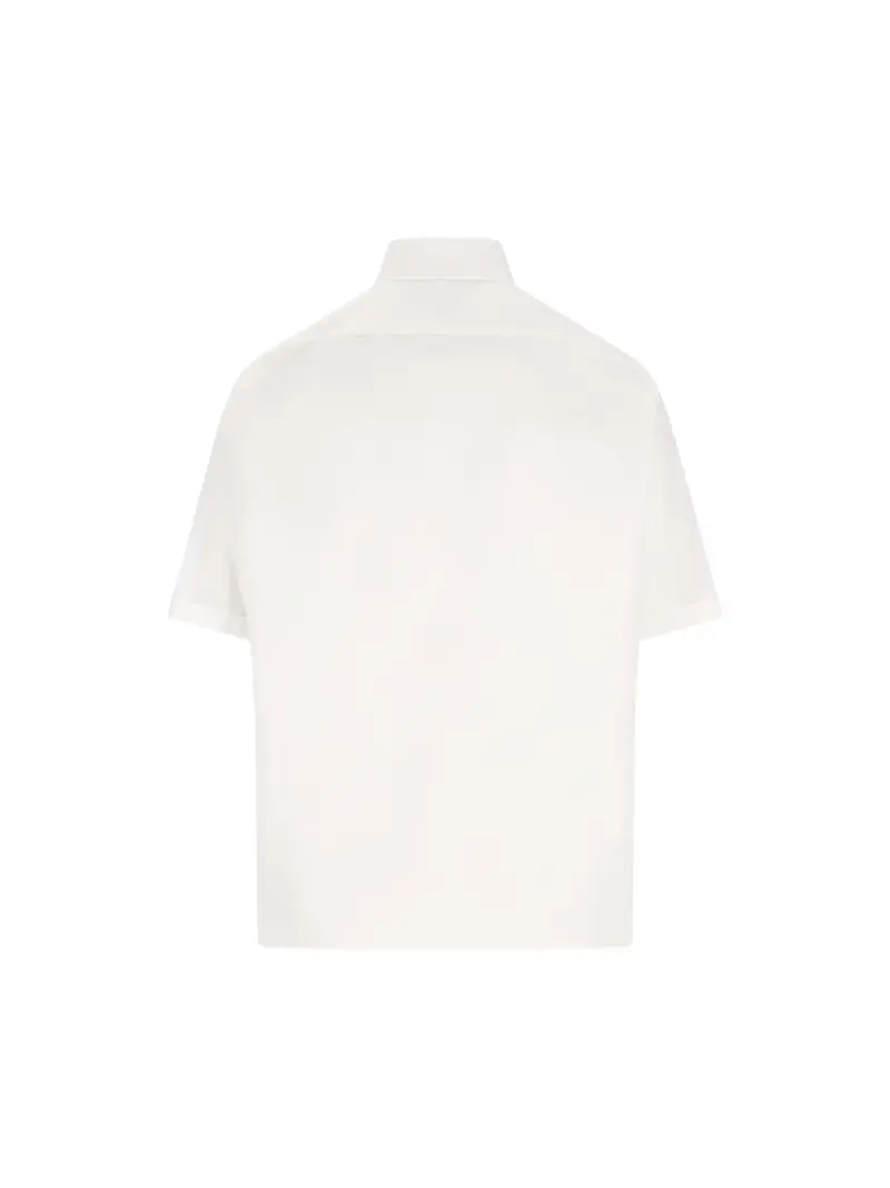 Camicia In Cotone BIANCO miniatura 2