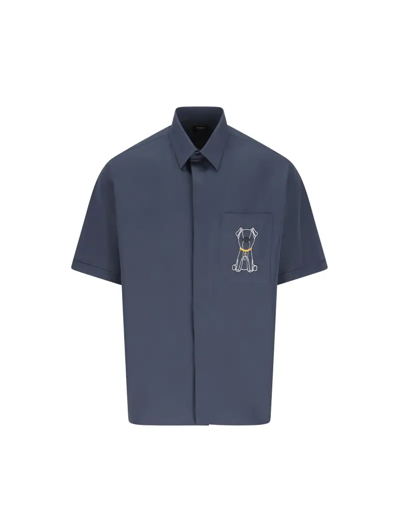 Camicia In Cotone BLU