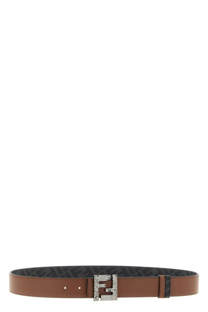 Cintura Reversibile 'Squared Ff' Multi
