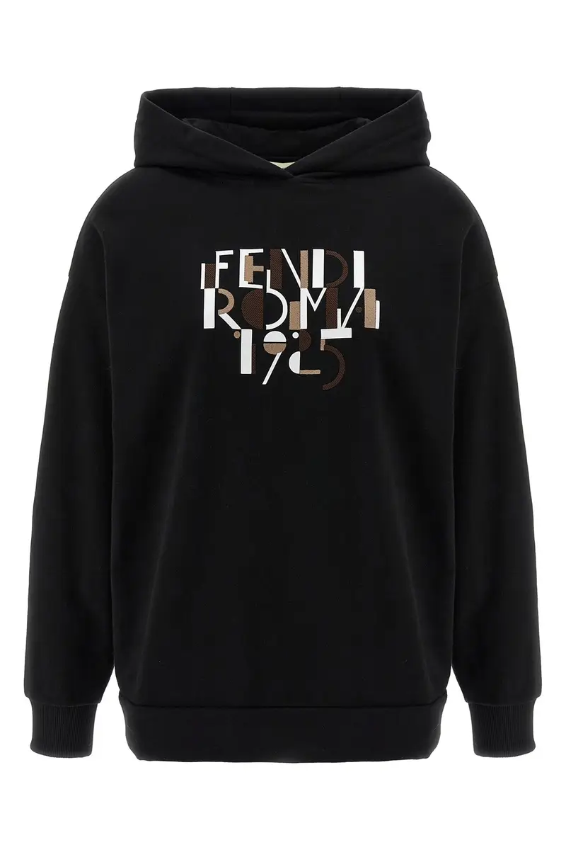Felpa 'Fendi Roma' Nero