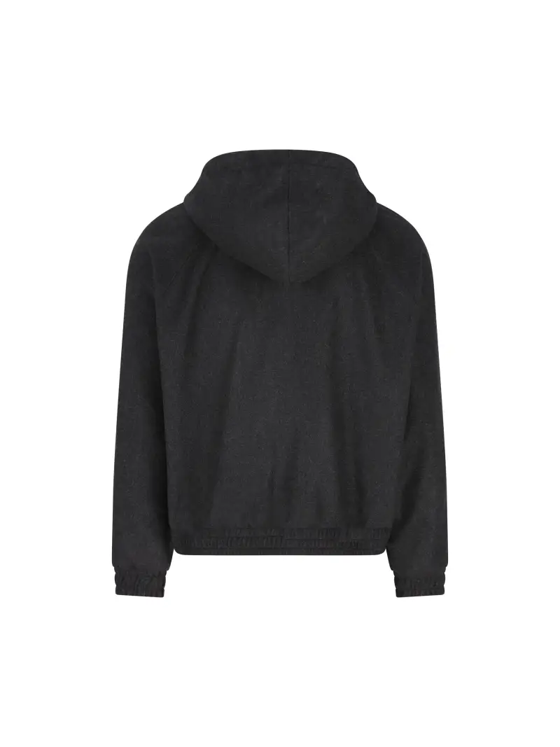 Felpa In Cashmere GRIGIO miniatura 2