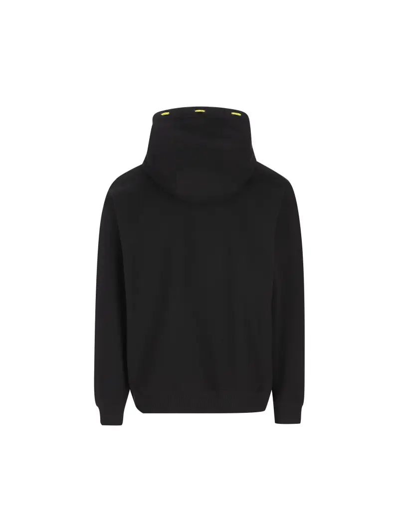 Felpa In Cotone NERO miniatura 2