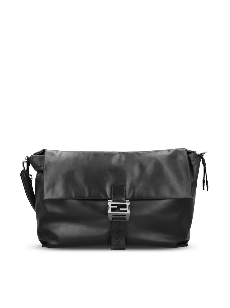 Fendi Flux Maxi Messenger NERO