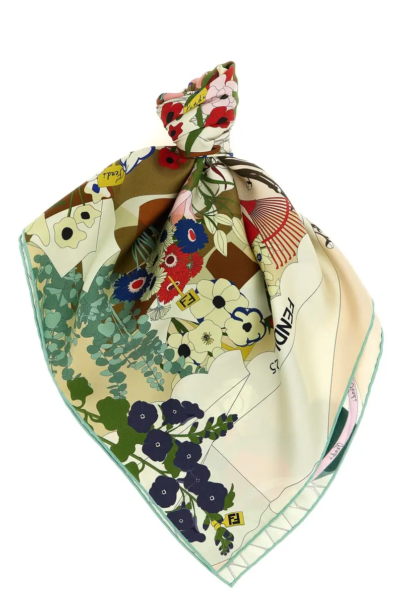 Foulard Fendi Florist Multi