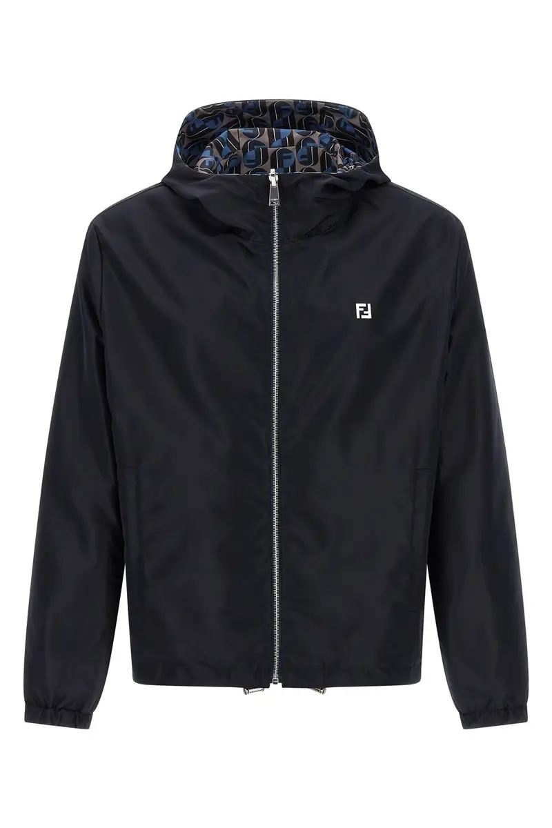 Giacca A Vento Reversibile 'Fendinity' Blu