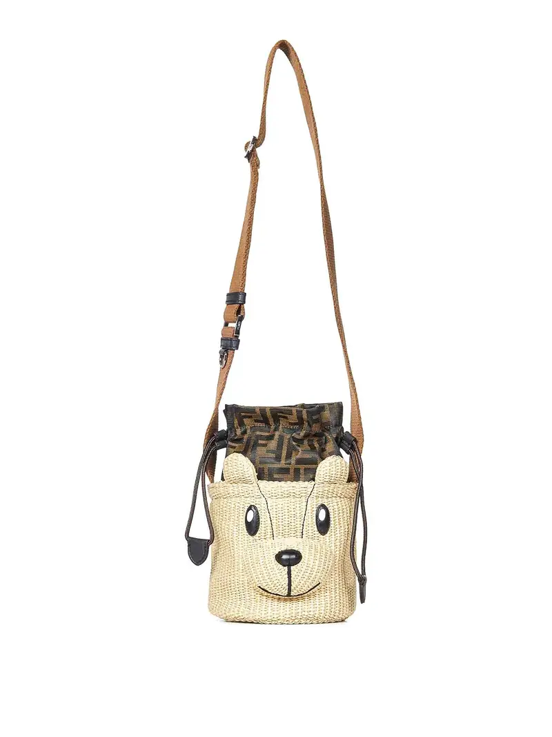 Borsa unisex beige raia