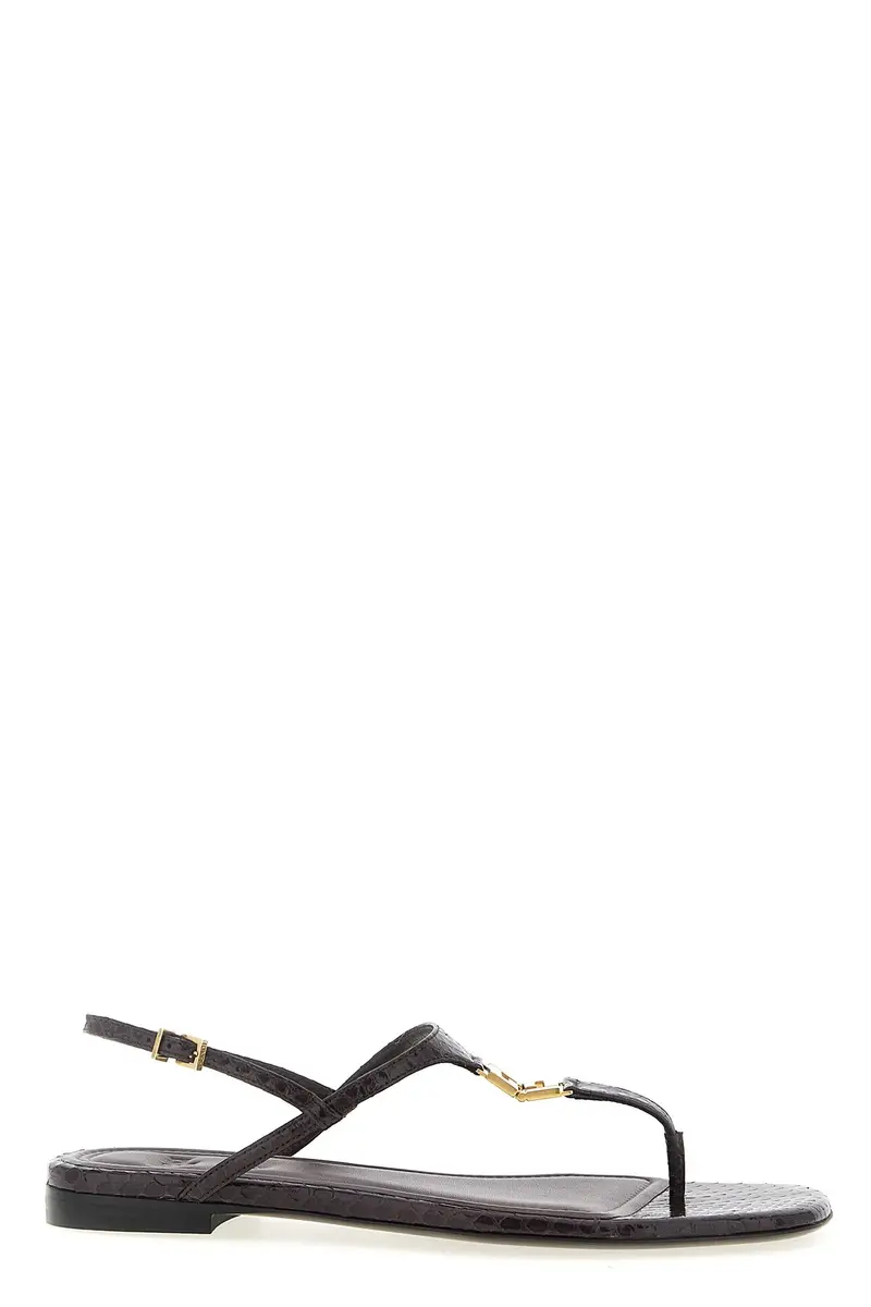 Sandalo 'Fendi Ffold' Viola