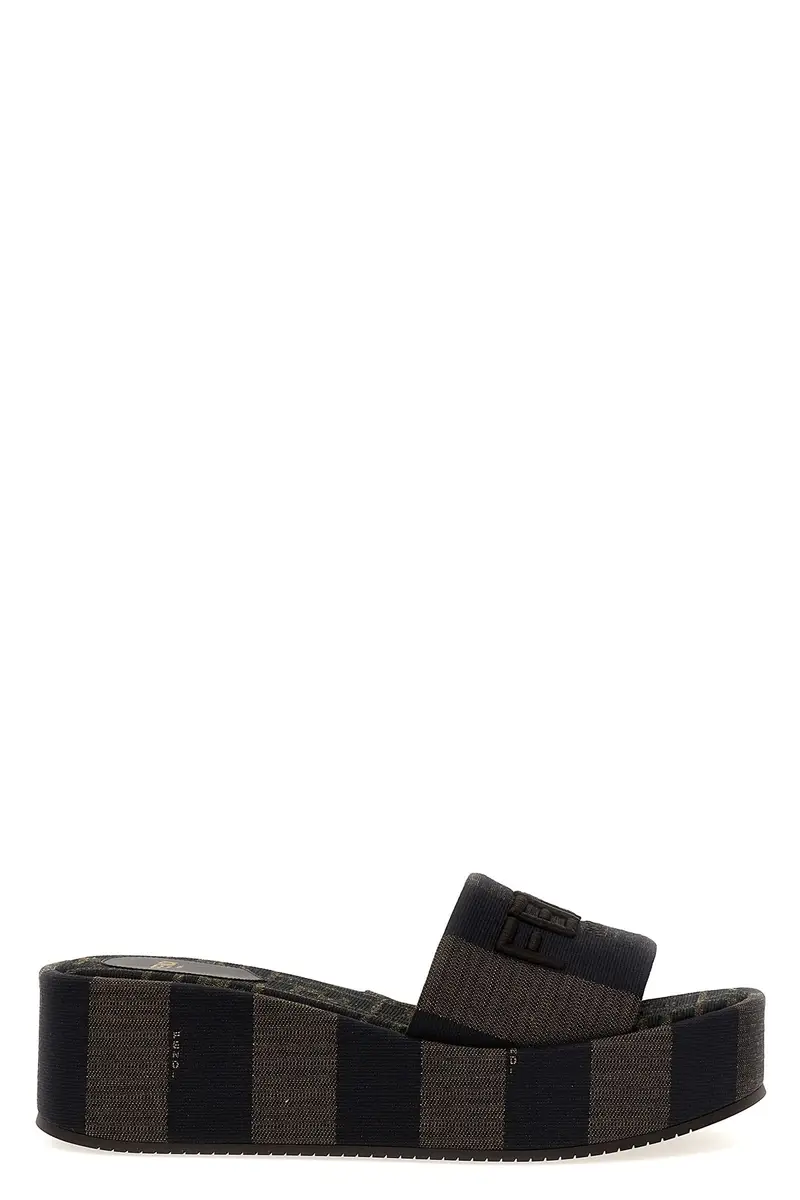 Sandalo Fendi Sunshine Marrone