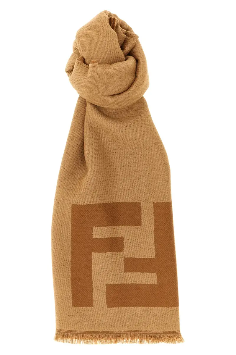 Sciarpa Macro Ff Marrone