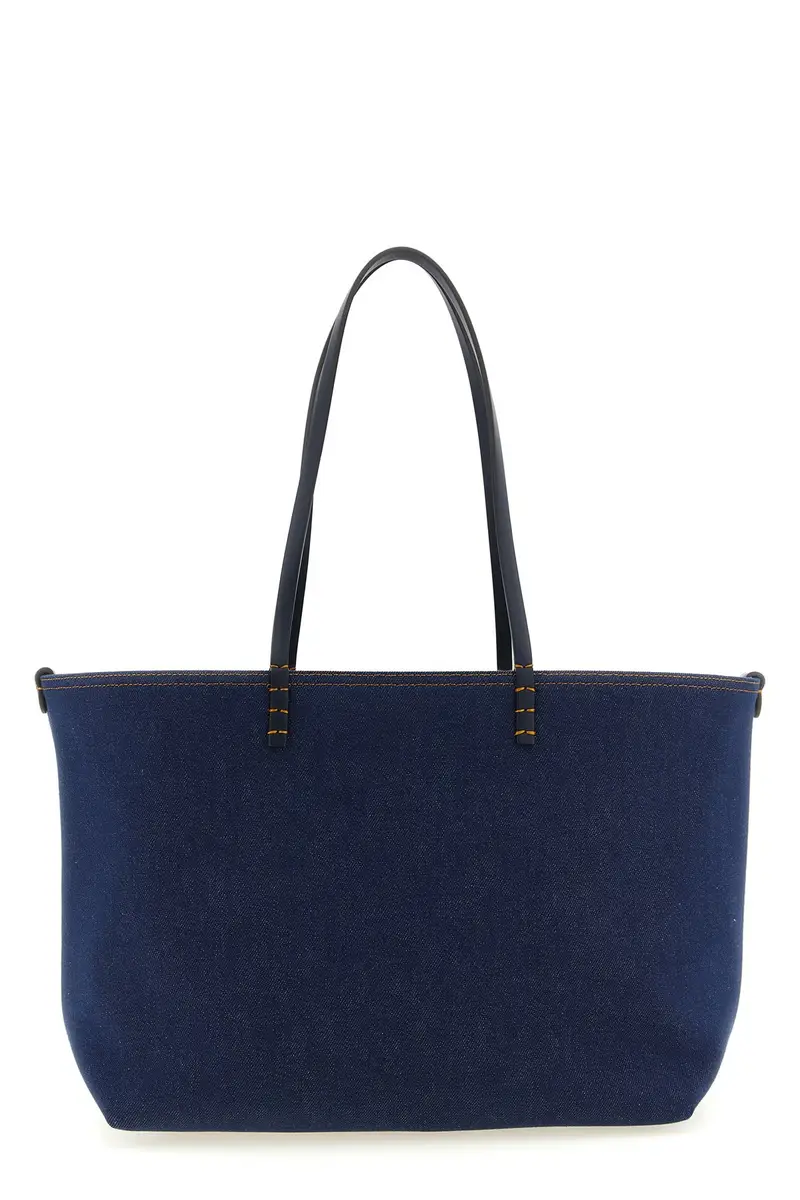 Shopping Reversibile Roll Media Blu