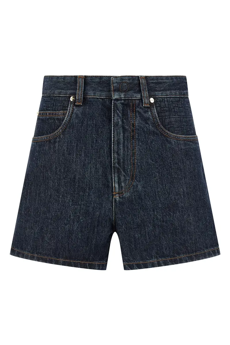 Short 'Ff Padded' Blu