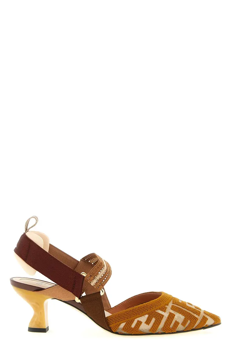 Slingback Colibrì Marrone