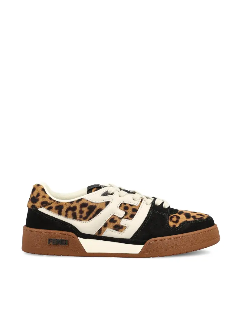 Sneakers Fendi Match MARRONE
