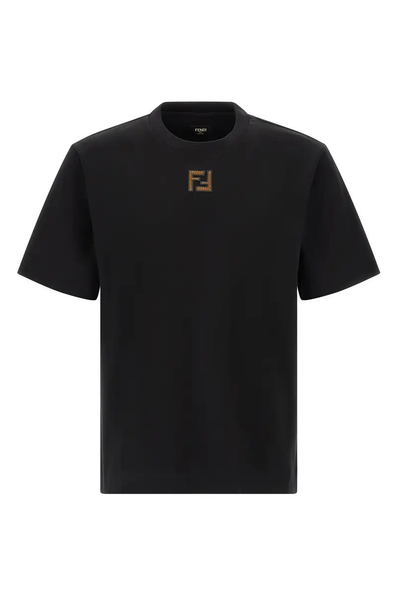 Fendi T-shirt Nero 4200938