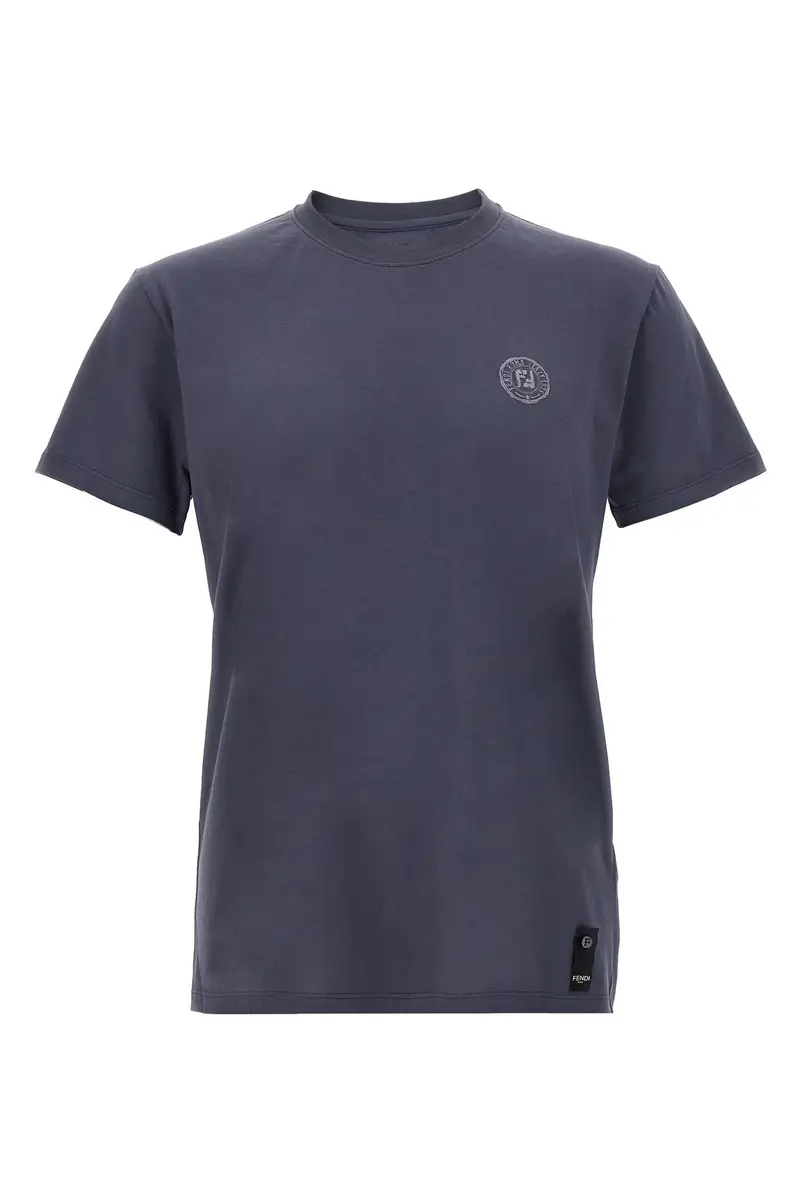 Fendi T-shirt Blu 2547738